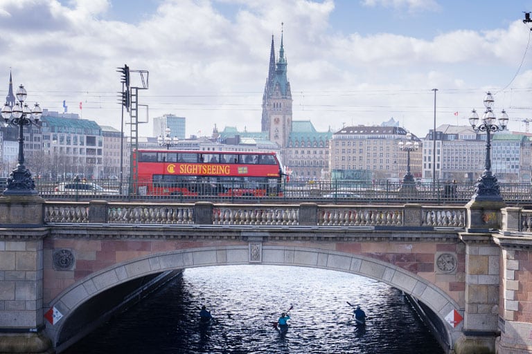Linie-C Lombardsbrücke